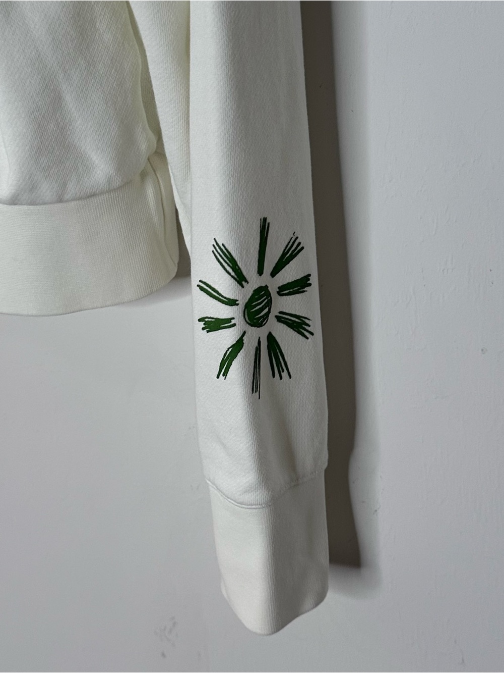 New! Adidas Originals "Love Unites" unisex hoodie in off-white L - Picture 5 of 9